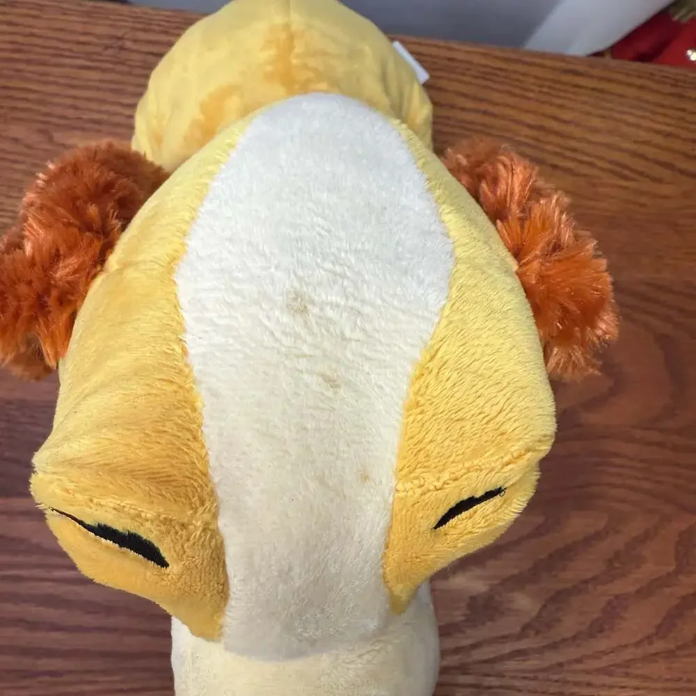 Disney‎ Store Lady and the Tramp Lady Plush Dog Yellow Blue Collar